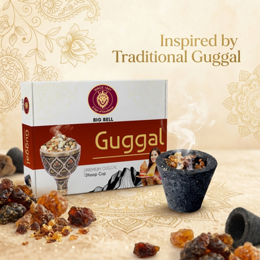 Big Bell Guggal Premium Dhoop Cup - 10 Cup