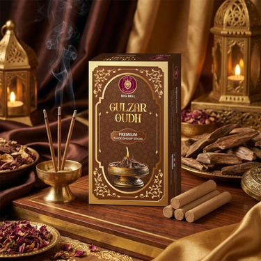 Big Bell Gulzar Oudh Thick Dhoop Sticks – 10 Sticks