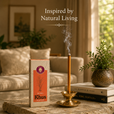 Big Bell Khus Dhoop Sticks 6 Inch | 10 Sticks