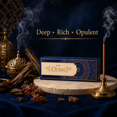Big Bell Oudh Premium Dhoop Sticks - 6 Inch | 10 sticks