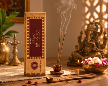 Big Bell Royal Chandan Premium Incense Sticks - 10 Sticks