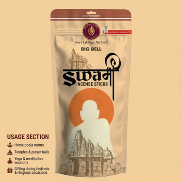 Big Bell Swami Incense Sticks - 90 Gram