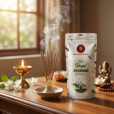 Big Bell Royal Jasmine Premium Incense Sticks - 100 Gram