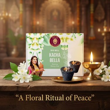 Big Bell Kacha Bella Premium Dhoop Cup - 10 Cup