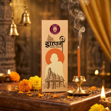 Big Bell Swami Dhoop Sticks 6 Inch| 10 Sticks
