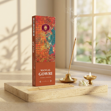 Big Bell Mangal Gowri Natural Flora Incense Sticks - 50g
