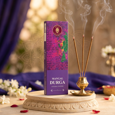 Big Bell Mangal Durga Natural Flora Incense Sticks - 50g