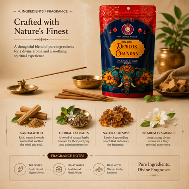 DEVLOK CHANDAN INCENSE STICKS – 90g
