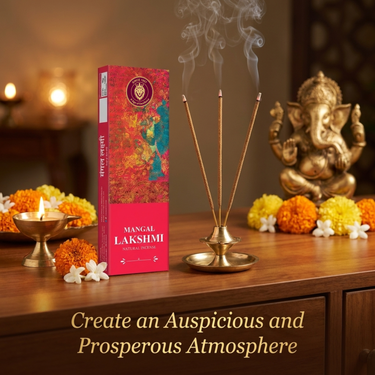 Big Bell Mangal Lakshmi Natural Flora Incense Sticks - 50g