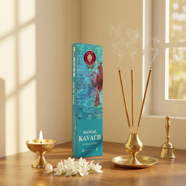 Big Bell Mangal Kavach Natural Flora Incense Sticks - 50g