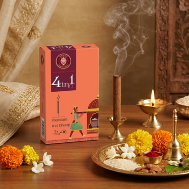 Big Bell 4 in 1 Wet Dhoop - 100G