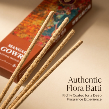 Big Bell Mangal Gowri Natural Flora Incense Sticks - 50g