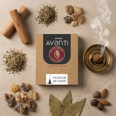 Big Bell Avanti Premium Wet Dhoop - 100G