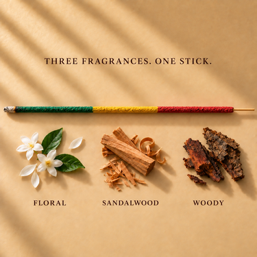 Big Bell Tri-Essence Incense Sticks - 100g