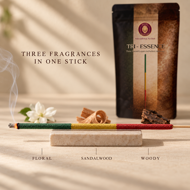 Big Bell Tri-Essence Incense Sticks - 100g