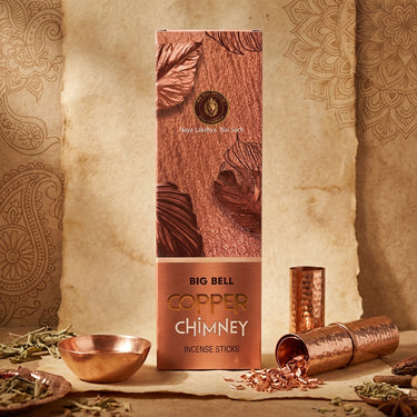 Big Bell Copper Chimney Premium Incense Sticks - 100 Gram