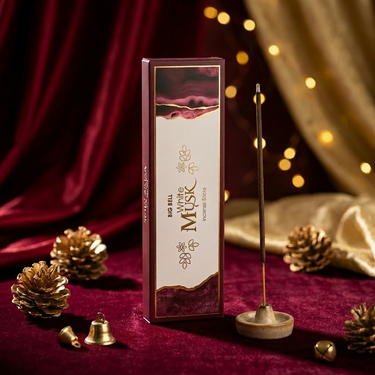 Big Bell White Musk Incense Sticks – 10 Sticks