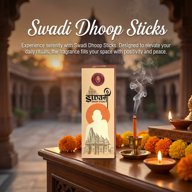 Big Bell Swami Dhoop Sticks 6 Inch| 10 Sticks