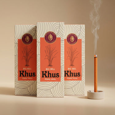 Khus Dhoop Sticks 6 Inch (Pack of 2)