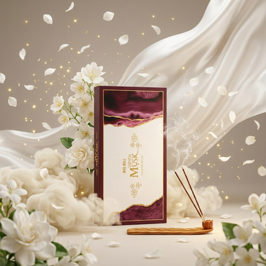 Big Bell White Musk Incense Sticks - 25 Sticks
