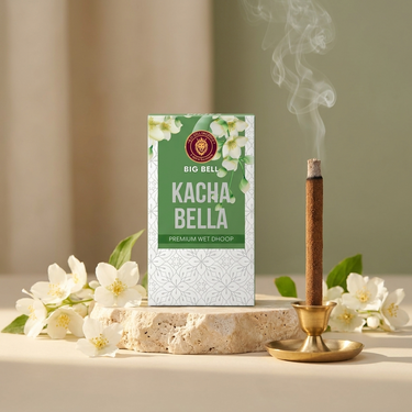 Big Bell Kacha Bella Premium Wet Dhoop Sticks - 3 Inch