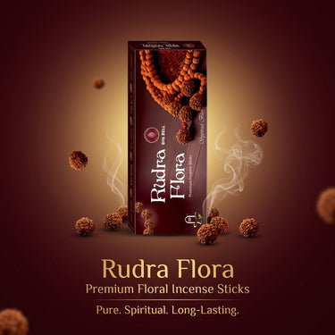 Big Bell Rudra Flora Premium Incense Sticks - 225 Gram