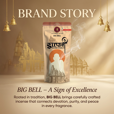Big Bell Swami Incense Sticks - 90 Gram