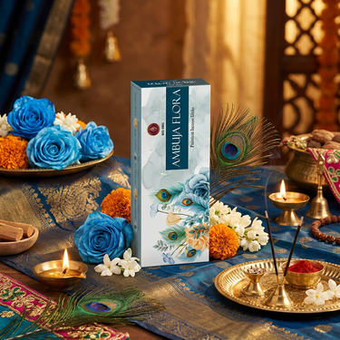 Big Bell Ambuja Flora Premium Incense Sticks – 225 grm