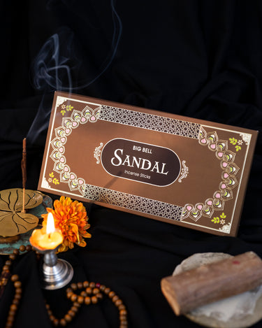 Big Bell Sandal Incense Sticks - 25 Sticks