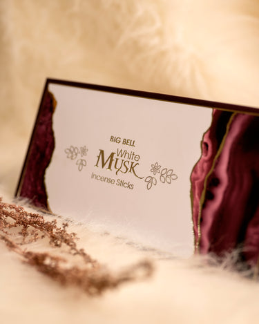 Big Bell White Musk Incense Sticks - 25 Sticks