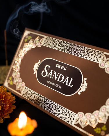 Big Bell Sandal Incense Sticks - 25 Sticks