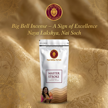 Big Bell Master Stroke Premium Incense Sticks  - 90 Gram